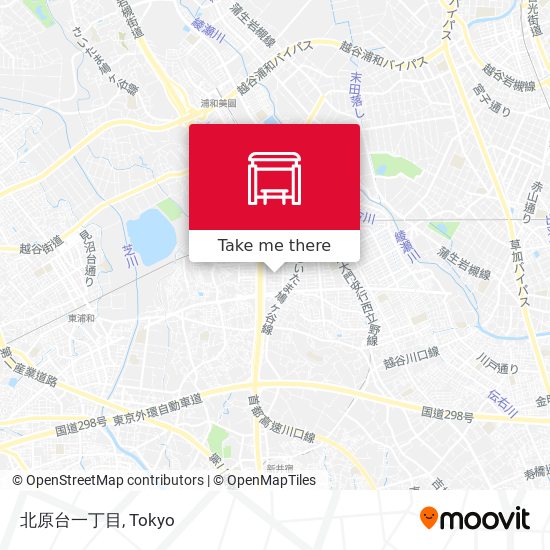北原台一丁目 map