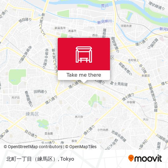 北町一丁目（練馬区） map