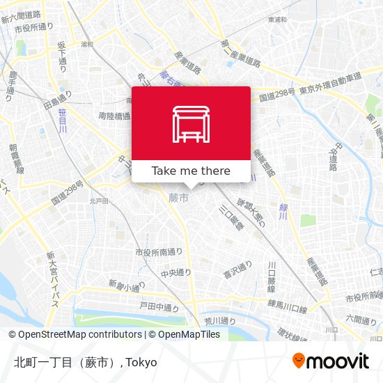 北町一丁目（蕨市） map