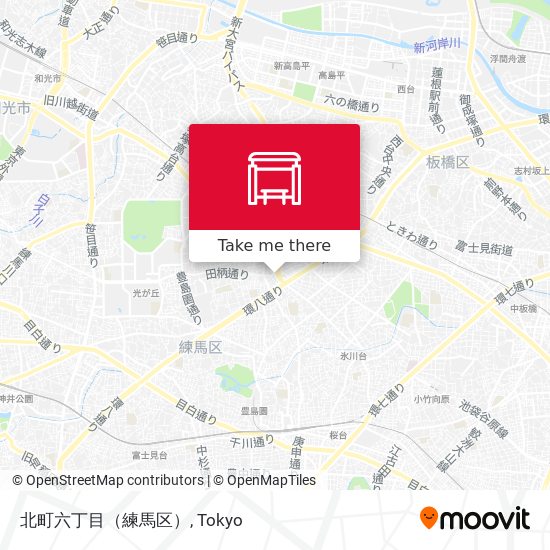 北町六丁目（練馬区） map
