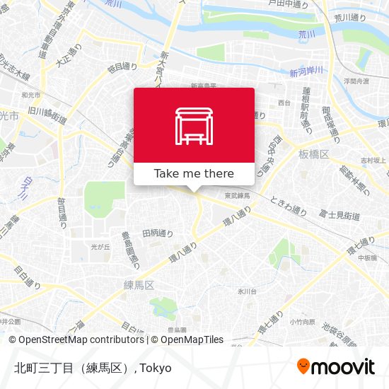 北町三丁目（練馬区） map