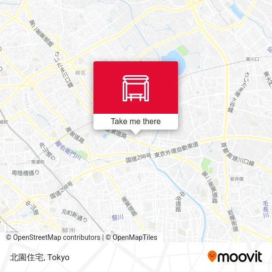 北園住宅 map