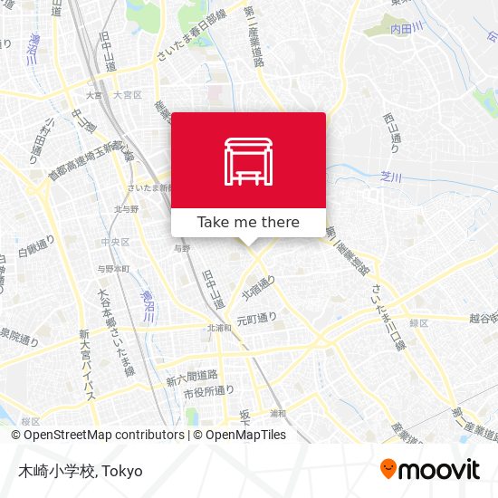 木崎小学校 map