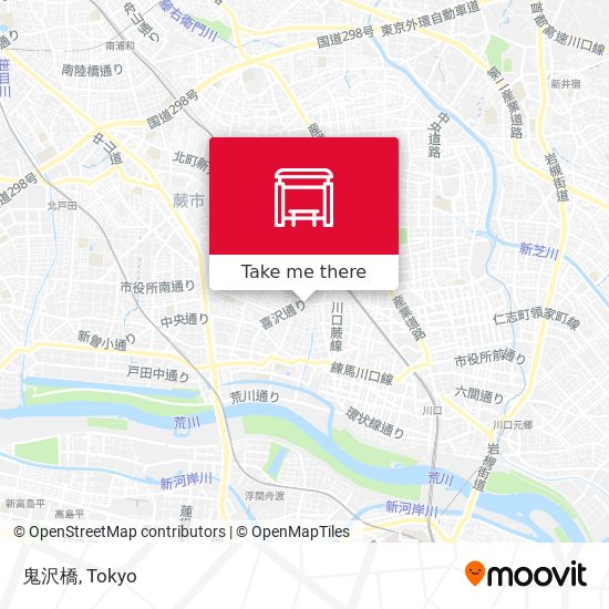 鬼沢橋 map