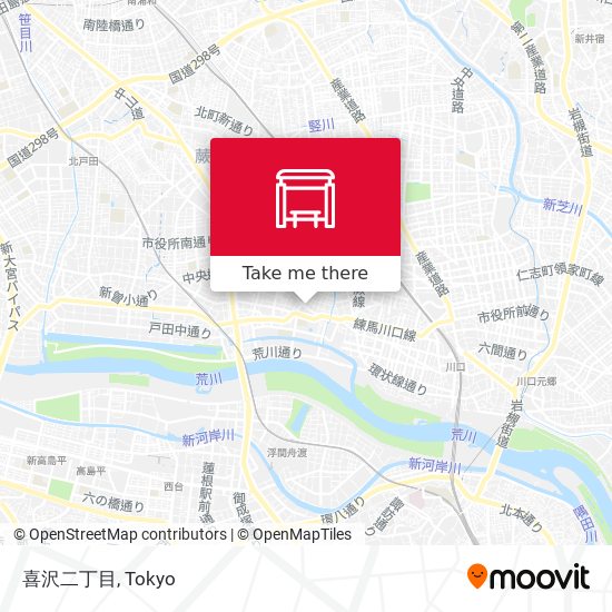 喜沢二丁目 map