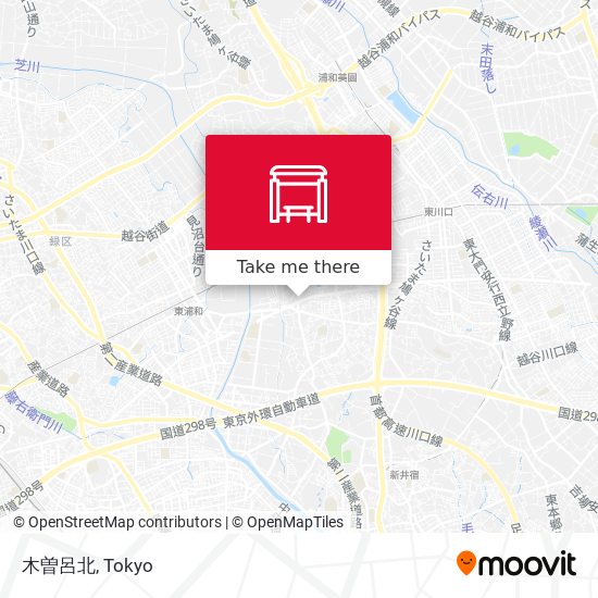 木曽呂北 map
