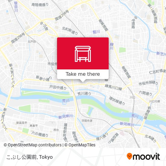 こぶし公園前 map