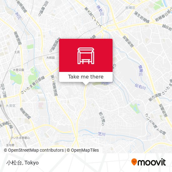 小松台 map
