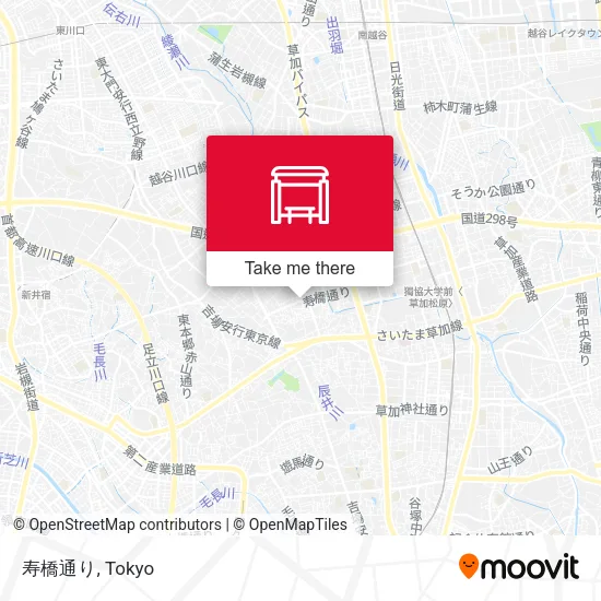 寿橋通り map