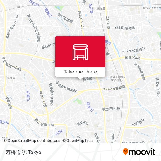 寿橋通り map