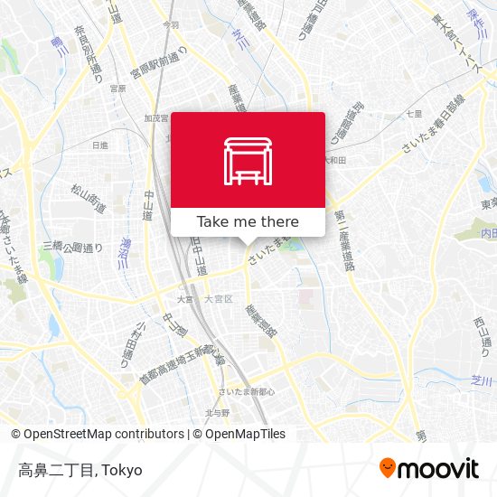 高鼻二丁目 map