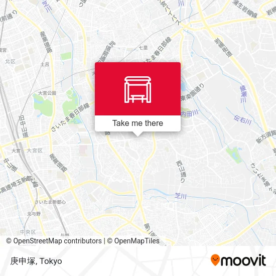 庚申塚 map