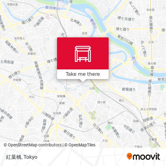紅葉橋 map