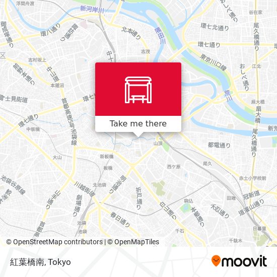 紅葉橋南 map