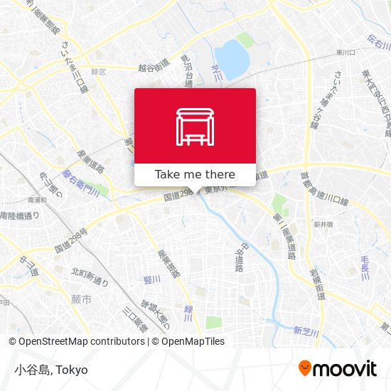 小谷島 map