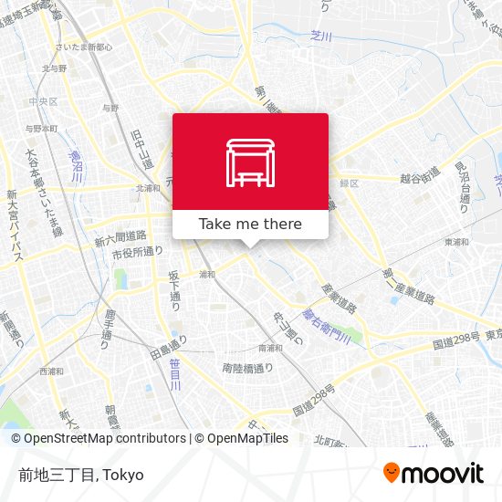 前地三丁目 map