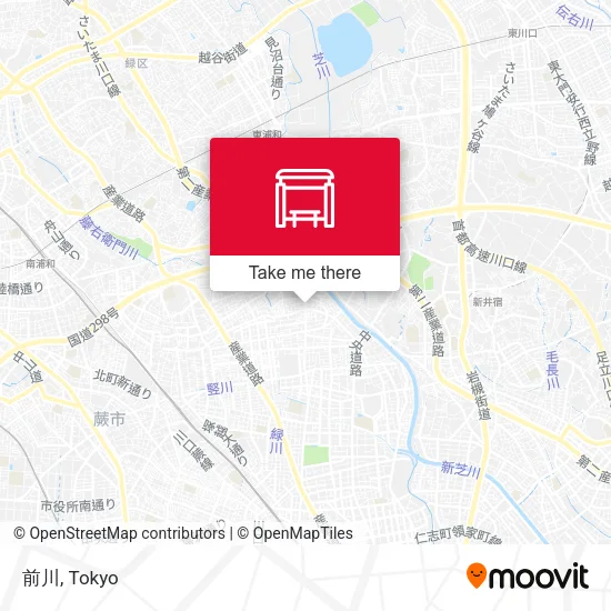 前川 map