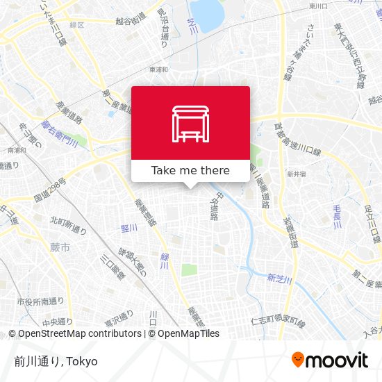 前川通り map
