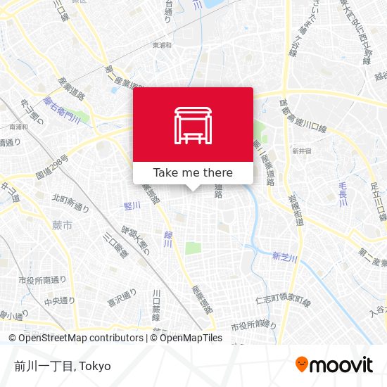 前川一丁目 map