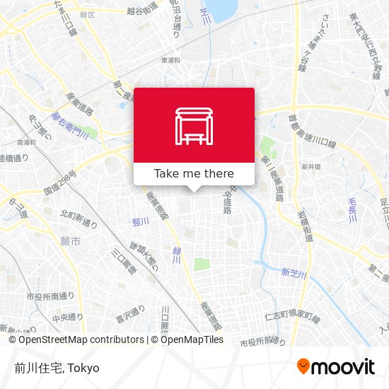 前川住宅 map
