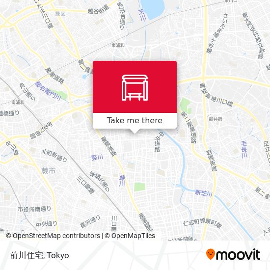 前川住宅 map