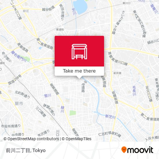 前川二丁目 map