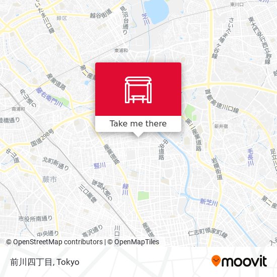 前川四丁目 map