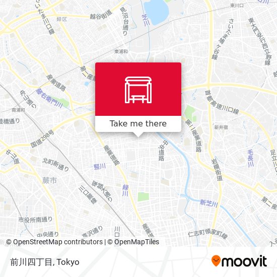 前川四丁目 map