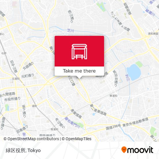 緑区役所 map