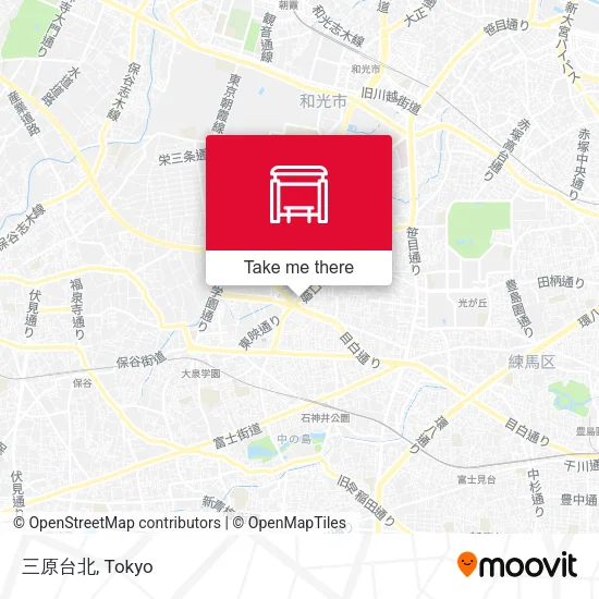 三原台北 map