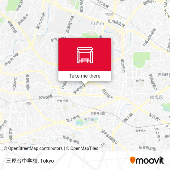 三原台中学校 map