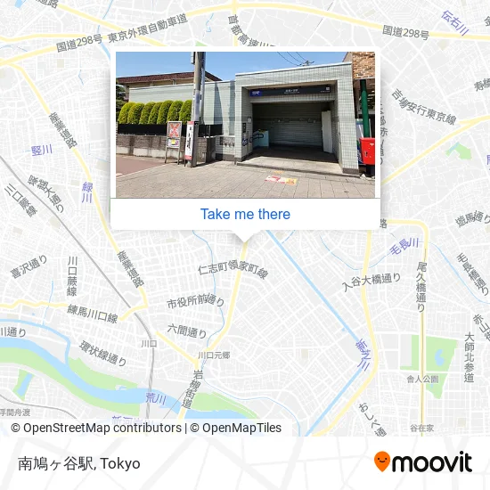 南鳩ヶ谷駅 map