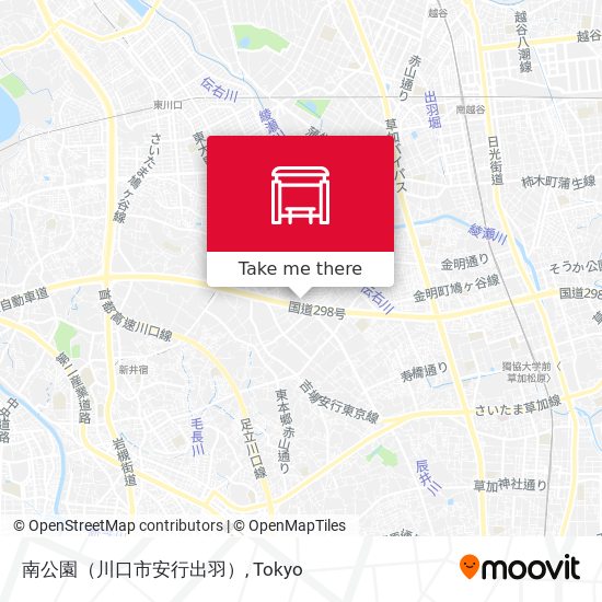 南公園（川口市安行出羽） map