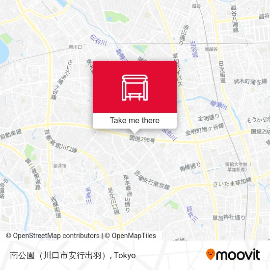 南公園（川口市安行出羽） map