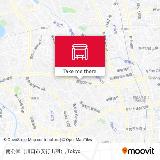 南公園（川口市安行出羽） map