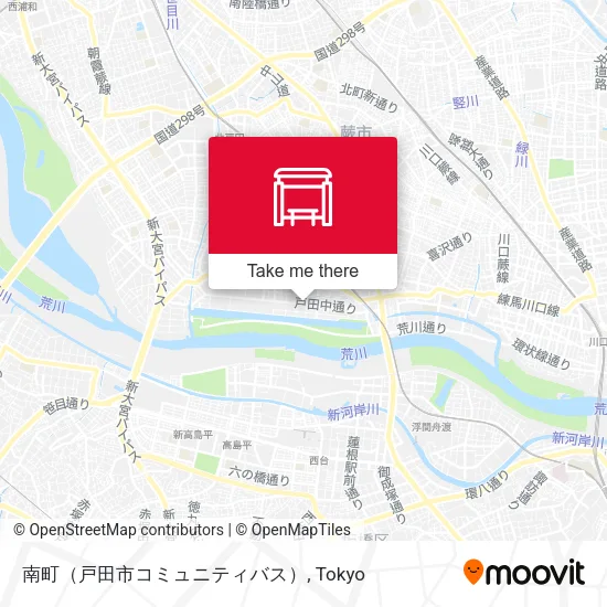 南町（戸田市コミュニティバス） map