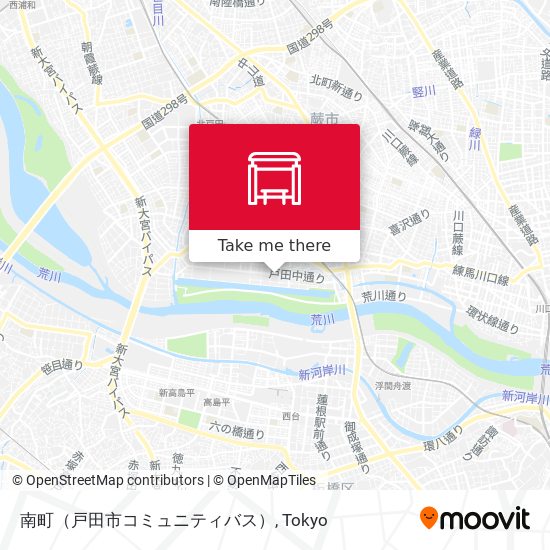 南町（戸田市コミュニティバス） map