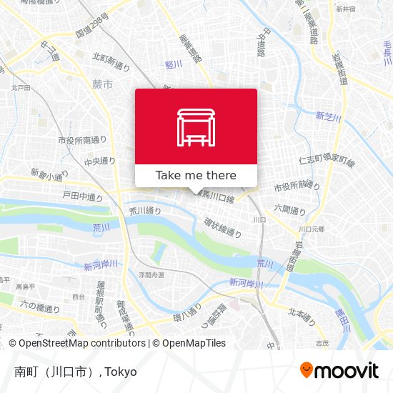 南町（川口市） map