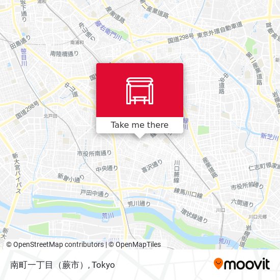 南町一丁目（蕨市） map