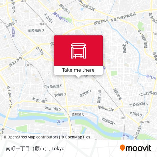 南町一丁目（蕨市） map