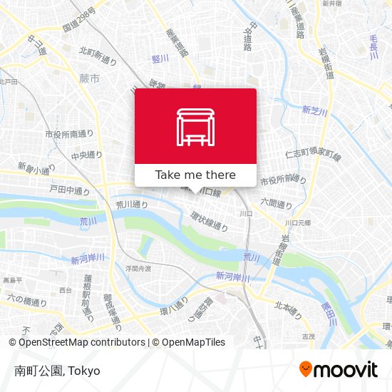 南町公園 map