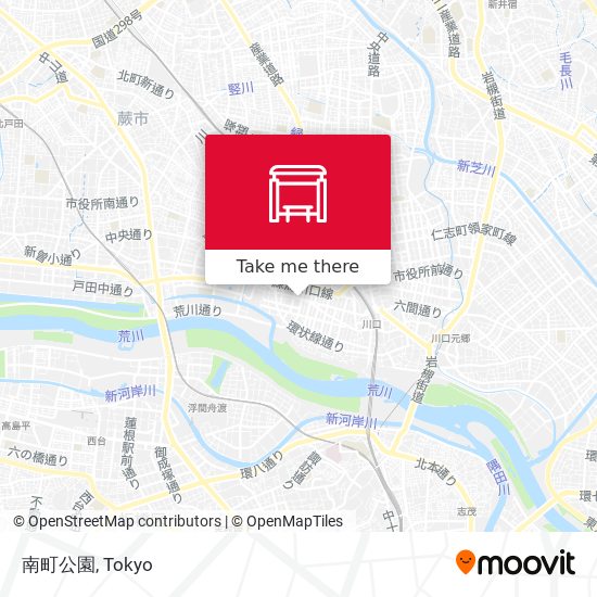 南町公園 map
