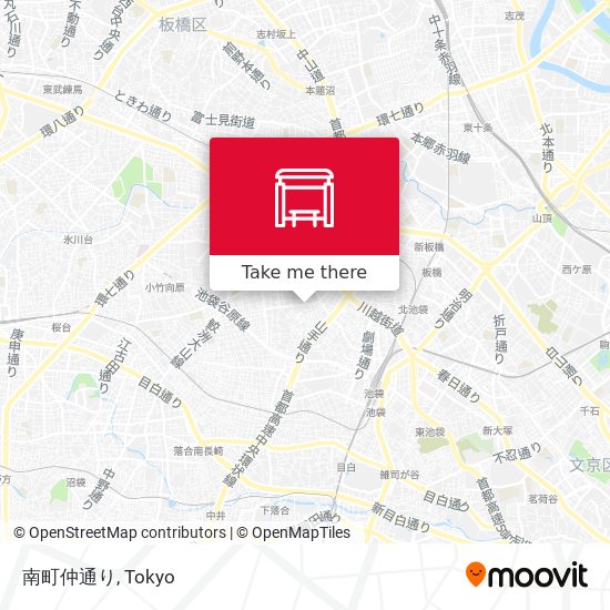 南町仲通り map