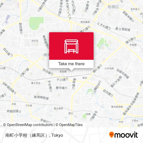 南町小学校（練馬区） map