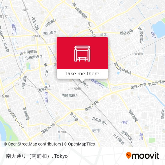 南大通り（南浦和） map