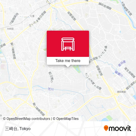 三崎台 map