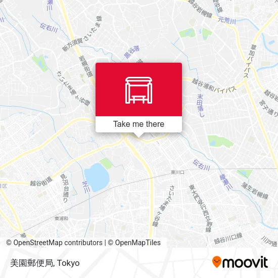 美園郵便局 map