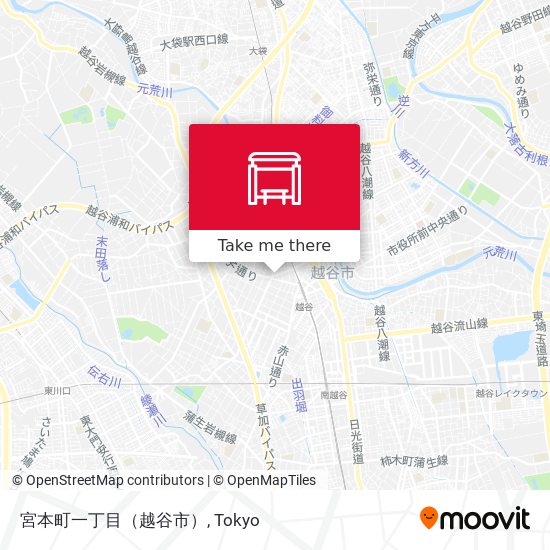 宮本町一丁目（越谷市） map