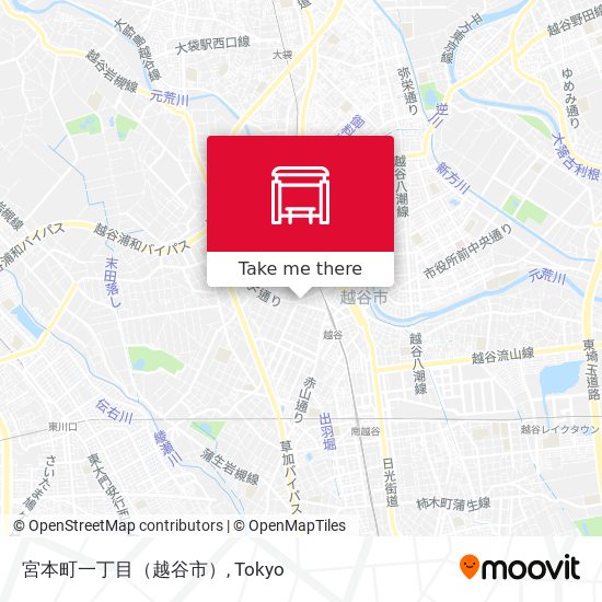 宮本町一丁目（越谷市） map