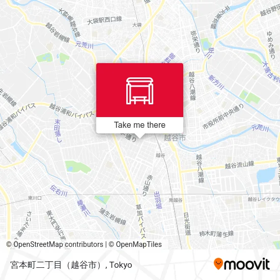 宮本町二丁目（越谷市） map